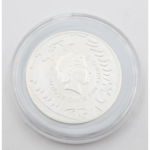 1330 - One Ounce Fine 999 Silver Ceska Republika Coin 2021 Encapsulated Mint Condition