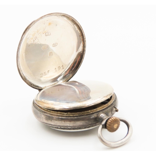 163 - Silver Cased Pocket Watch