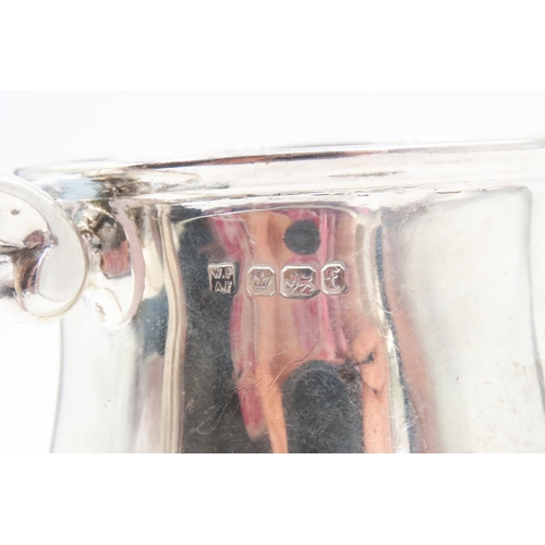 234 - Silver Tankard Flying Sea Scroll Handle Approximately 14 cm High