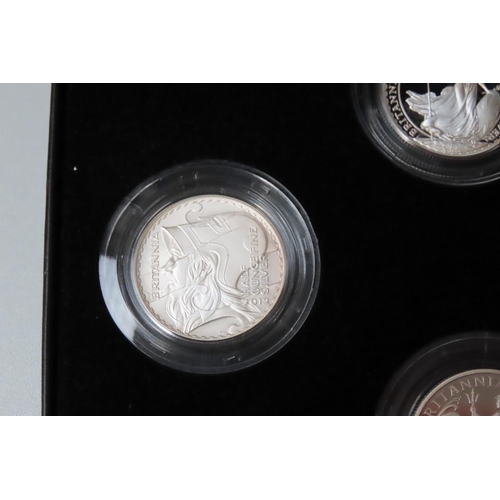 236 - Collection of Nine Half Ounce Fine Silver Coins Each Encapsulated Mint Condition with Original Prese... 