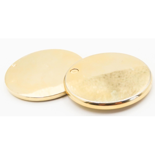 319 - BVLGARI Ladies Compact Mirror 5.5cm Diameter