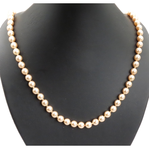 478 - Ladies Fantasy Pearl Necklace 54cm Long