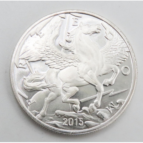 508 - Silver One Ounce Fine 999.9 Silver Freedom 2015 Coin