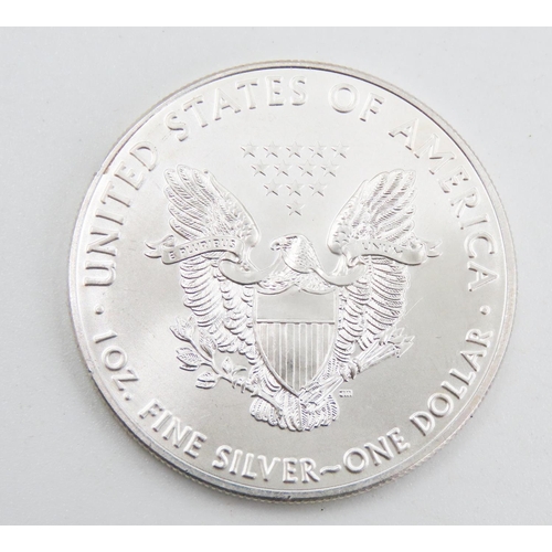 522 - Silver One Ounce Fine 999.9 United States of America 1 Dollar 2019 Coin