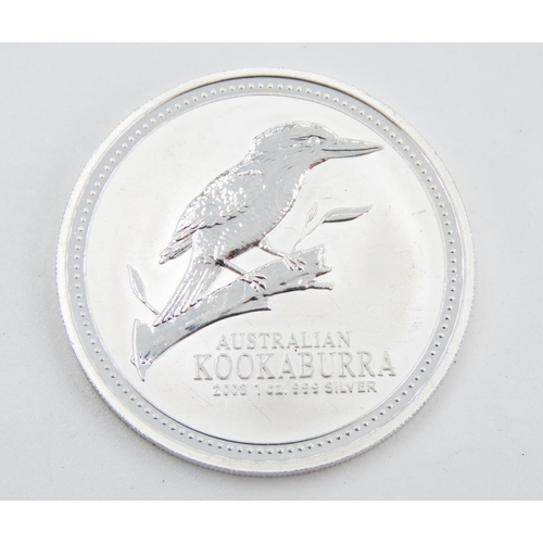 523 - One Ounce Fine 999.9 Silver Australian Kookaburra 2003 Coin