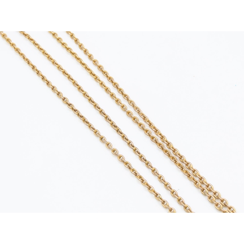 67 - Gold Filled Guard Chain 150cm Long