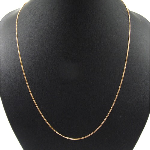 525 - 9 Carat Yellow Gold Chain 44cm Long