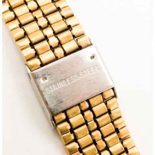 139 - Casio Digital Wristwatch Gold Tone Bracelet