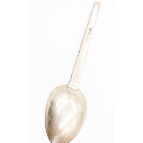 145 - Silver Serving Spoon by William Hutton & Sons Ltd, 1931 Sheffield 14cm Long