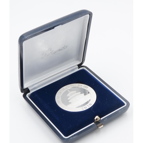 156 - 30 Gram Fine 999.9 Silver Commemorative Panda Coin 2020 in Presentation Case