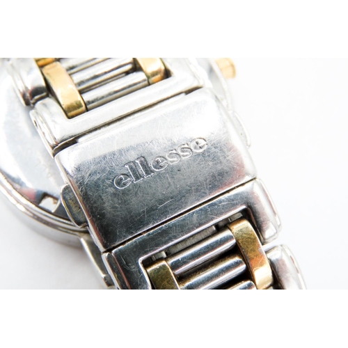 459 - Ellesse Bi Metal Gentlemans Wristwatch with Original Case