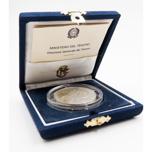 509 - Republica Italiana L10000 Commemorative Coin Moneta Celebrativa Del 40 Anniversario Della Conferenza... 