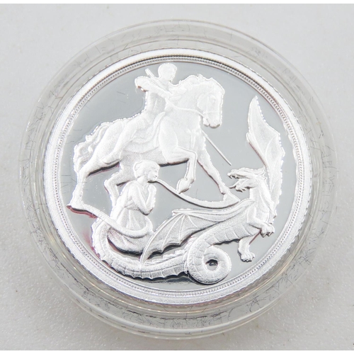 517 - Lucrezia Delfini Silver Proof Coin Elizabeth ll Dated 2019 Encapsulated Mint Condition with Original... 