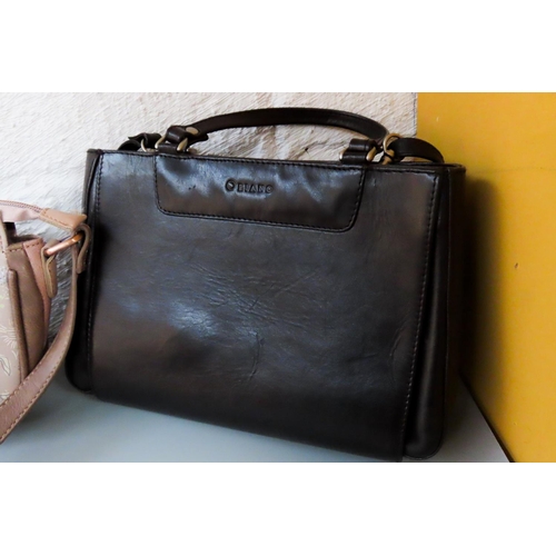 640 - Three Ladies Handbags Including Italian Leather Example with Purse