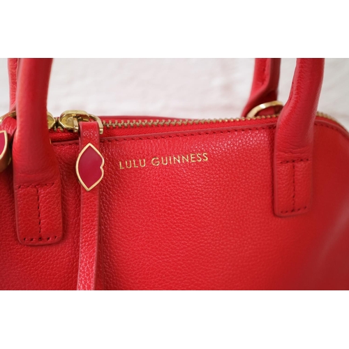 653 - Lulu Guinness Ladies Handbag with Original Long Strap and Dust Bag Present