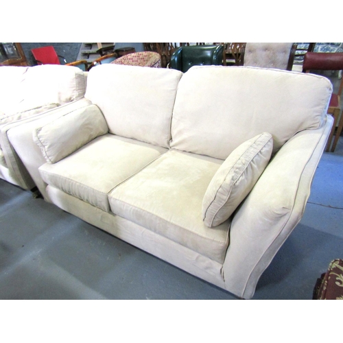 1040 - Modern Multiyork Master Furniture Makers Modern Sofa Good Original Condition with Brass Cup Casters ... 