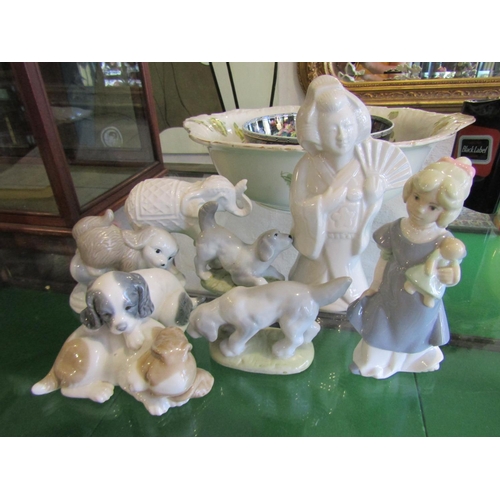 1165 - Collection of Various Porcelain Including Lladro Example Quantity as Photographed