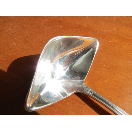 1189 - Silver Tureen Spoon Approximately 8 Inches Long