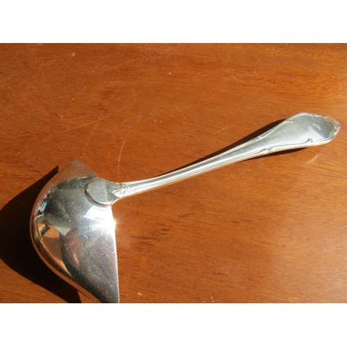 1189 - Silver Tureen Spoon Approximately 8 Inches Long