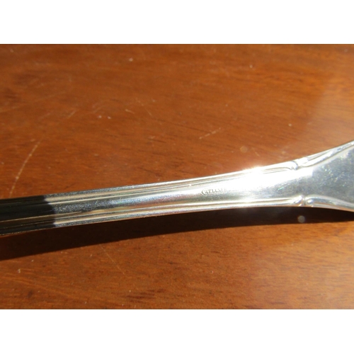 1189 - Silver Tureen Spoon Approximately 8 Inches Long