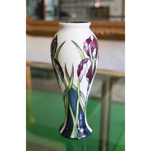 1260 - Moorcroft with Original Presentation Box Present Shaped Form Vase Approximately 7 Inches High Signed... 