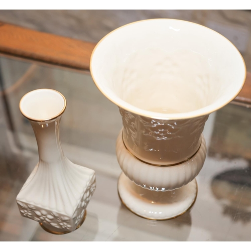 1425 - Collection of Various Porcelain Items Including Belleek Quantity as Photographed Shelf