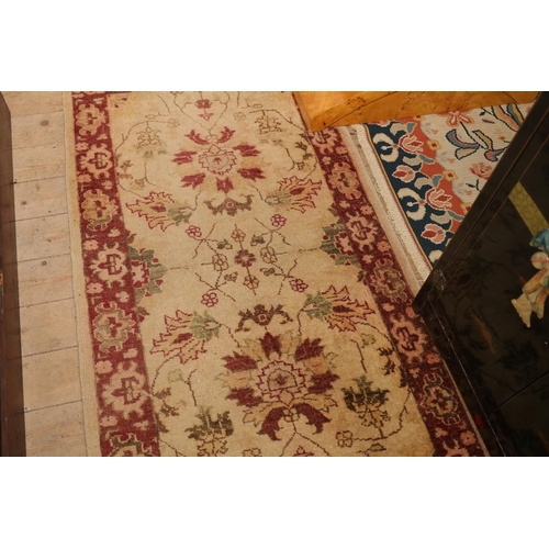 1477 - Persian Pure Wool Runner Approximately 2ft 6 Inches Wide x 8ft Long