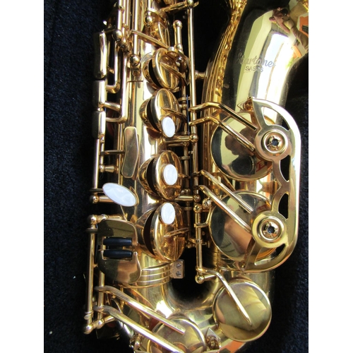 706 - Saxophone by Startone Model SAS-75 Contained Within Original Travel Case Stand also present