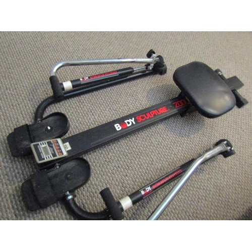 726 - Fitness Rowing Machine with Electronic Counter Working Order