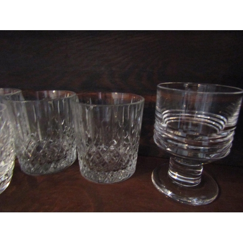 767 - Quantity of Various Glass Shelf as Photographed Some Irish Examples