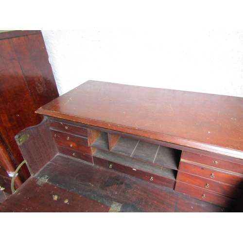 778 - George III Mahogany Chest of Drawers with Secretaire Top Drawer Fitted Interior Approximately 50 Inc... 