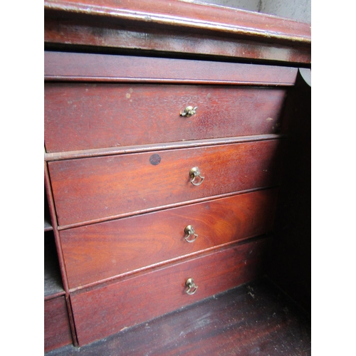 778 - George III Mahogany Chest of Drawers with Secretaire Top Drawer Fitted Interior Approximately 50 Inc... 