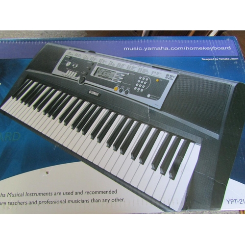 782 - Yamaha Digital Keyboard as New Unused Model Number YPT-210 Contained Within Original Box