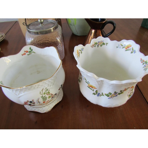 791 - Collection of Various Porcelain Items Including Bread Crock and Biscuit Barrel, etc. Quantity as Pho... 