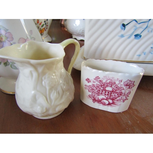 791 - Collection of Various Porcelain Items Including Bread Crock and Biscuit Barrel, etc. Quantity as Pho... 