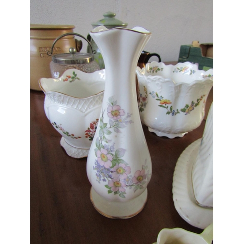 791 - Collection of Various Porcelain Items Including Bread Crock and Biscuit Barrel, etc. Quantity as Pho... 