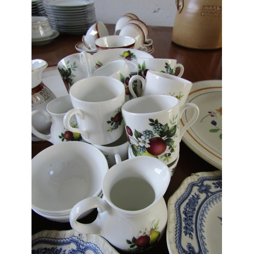 793 - Collection of Various Plates, Chargers etc Including Quantity of Coffee Cups with Teacups and Saucer... 