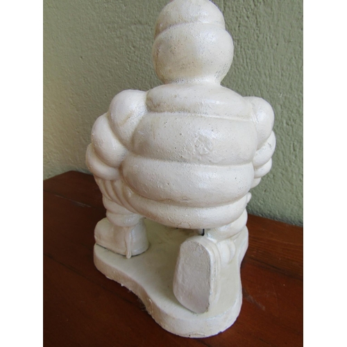 847 - Michelin Man Cast Iron Garage Advertising Figure Approximately 8 Inches High