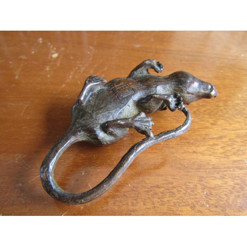 915 - Austrian Bronze Figure Mouse Approximately 8cm Wide