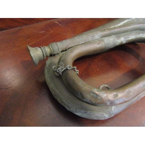 938 - Antique Military Bugle with Maker's Stamp
Hawkes and Son of Denmam Street, Piccadilly Circus, London