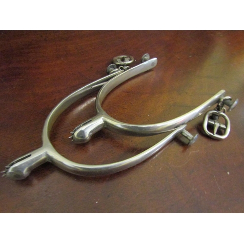 953 - Pair of Silver Plated Spurs