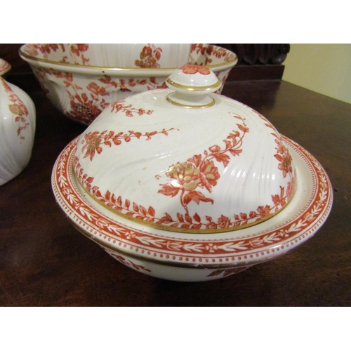 960 - Bentley Pattern Wedgwood Porcelain Dressing Table Set Including Ewer and Bowl Quantity as Photograph... 