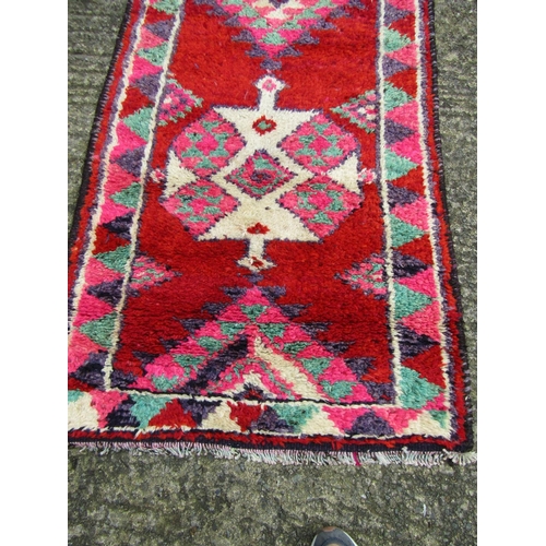 984 - Persian Pure Wool Runner 380cm Long x 85cm Wide