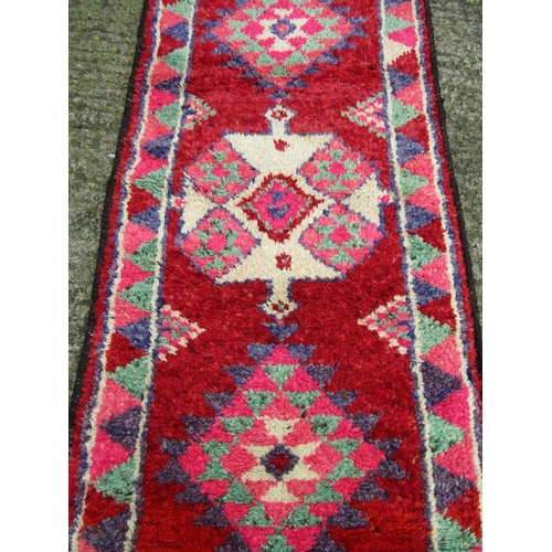 984 - Persian Pure Wool Runner 380cm Long x 85cm Wide