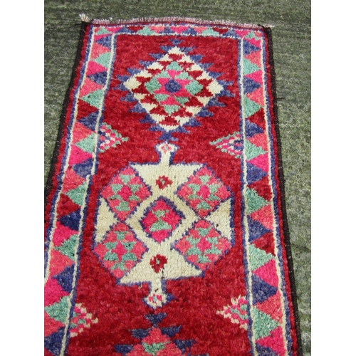 984 - Persian Pure Wool Runner 380cm Long x 85cm Wide