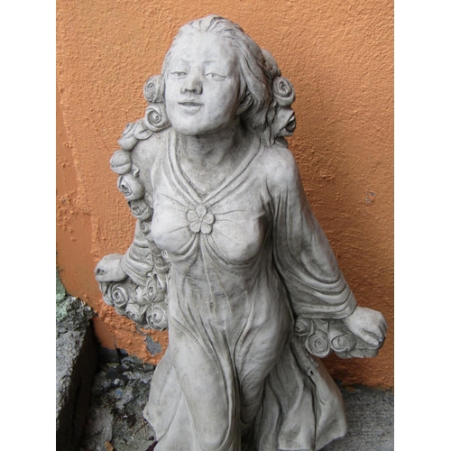 2082 - Composite Stone Figure Classical Lady