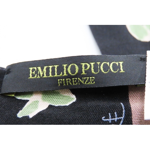 130 - Emilio Pucci Firenze 100% Silk Neck Scarf