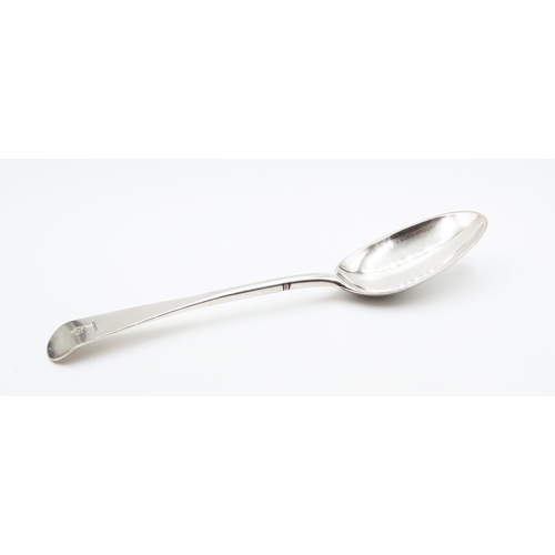 198 - Silver Serving Spoon 21cm Long