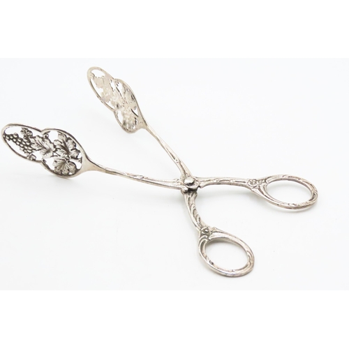 201 - Silver Sugar Nips 15cm Long