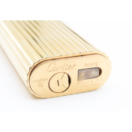 471 - Cartier Paris Cigarette Lighter